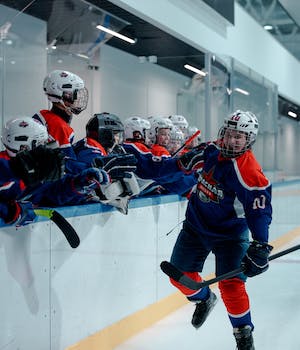 “Powering Dreams on Ice: The Thrills and Skills of Youth Ice Hockey”